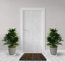 Coconut Natural Coir 24'' x 16'' Non-Slip Indoor/Outdoor Mat