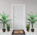 Happy Place Non Slip 28 in. x 18 in. Indoor and Outdoor Coir Mat