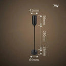 Matte black adjustable beam track light for store task lighting