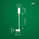 Matte black adjustable beam track light for store task lighting