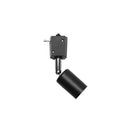 Matte black adjustable led track spotlight exhibition lighting