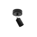 Matte black adjustable led track spotlight exhibition lighting