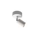 Matte black adjustable led track spotlight exhibition lighting