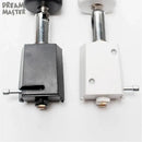 Matte black adjustable led track spotlight exhibition lighting