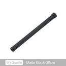 Matte black brass bathroom faucet extension tube for heightening