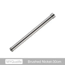 Matte black brass bathroom faucet extension tube for heightening