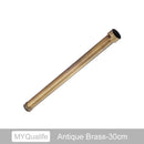 Matte black brass bathroom faucet extension tube for heightening