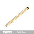 Matte black brass bathroom faucet extension tube for heightening