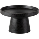 Matte black ceramic vase sword mountain set living room decor