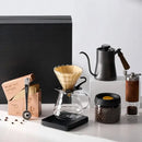 Matte black gooseneck spout kettle kitchen hand punch coffee pot