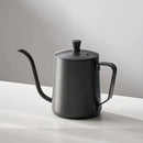 Matte black gooseneck spout kettle kitchen hand punch coffee pot