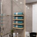 4 Tier Towel Stacker and Bathroom Shelf