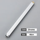 Matte black shower faucet extension tube bathroom brass fitting