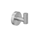 DecorBites™ Black Stainless Steel Bathroom Set: Robe Hook, Towel Rail, Shelf, Tissue Holder