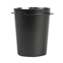 Matte black & stainless steel espresso dosing cup kitchen coffee tool