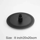 Matte black stainless steel round rain shower head bathroom ceramic nozzles