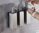 DecorBites™ Black Stainless Steel Wall-Mounted Soap Dispenser