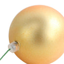 Matte Gold Ball Ornaments