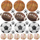 Sport Balls decals - Fabric Nursery Wall Art Decals