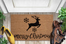 Natural Coir Doormat 28 in. x 18 in. Indoor and Outdoor Coir Mat Decoration