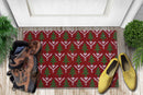 Christmas Tree Collection 28 in. x 18 in. Anti Slip Indoor and Outdoor Coir Mat