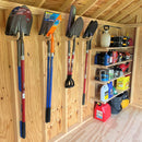 Max Shed Organization Kit – Yard Tool Rack & Garden Storage Solution