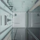 Maya Bath Platinum Arrezo Steam Shower With Rainfall Ceiling Shower (SAK75924)