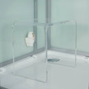 Maya Bath Platinum Arrezo Steam Shower With Rainfall Ceiling Shower (SAK75924)
