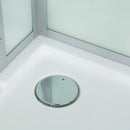 Maya Bath Platinum Arrezo Steam Shower With Rainfall Ceiling Shower (SAK75924)