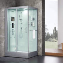 Maya Bath Platinum Lucca Steam Shower With LCD Touchscreen Controls (SAK27483)