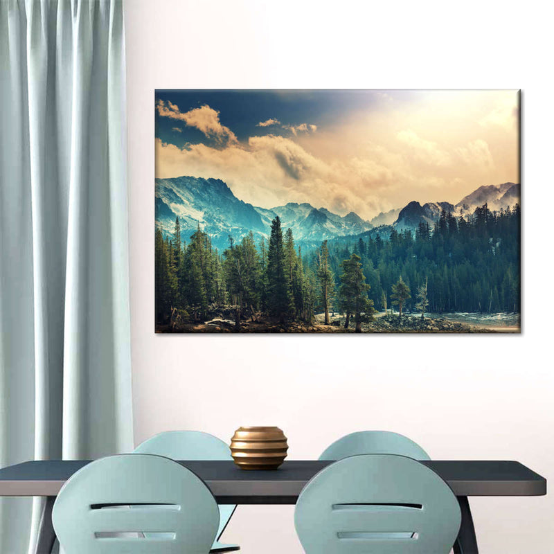 Sierra Nevada Mountainscape Wall Art