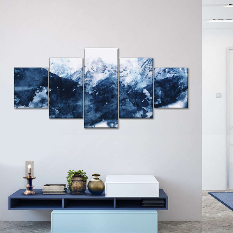 Snowy Mountains Wall Art