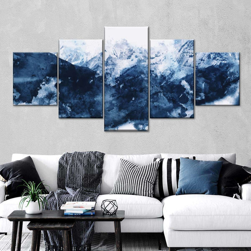 Snowy Mountains Wall Art