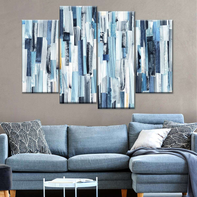 Abstract Vertical Wall Art