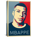 Mbappe Portrait Canvas