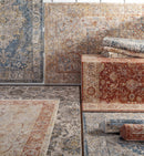 Morinville Teal Floral Rug