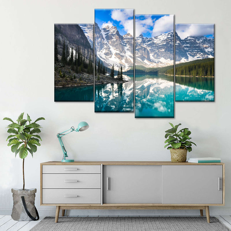 Mountain Reflection Wall Art