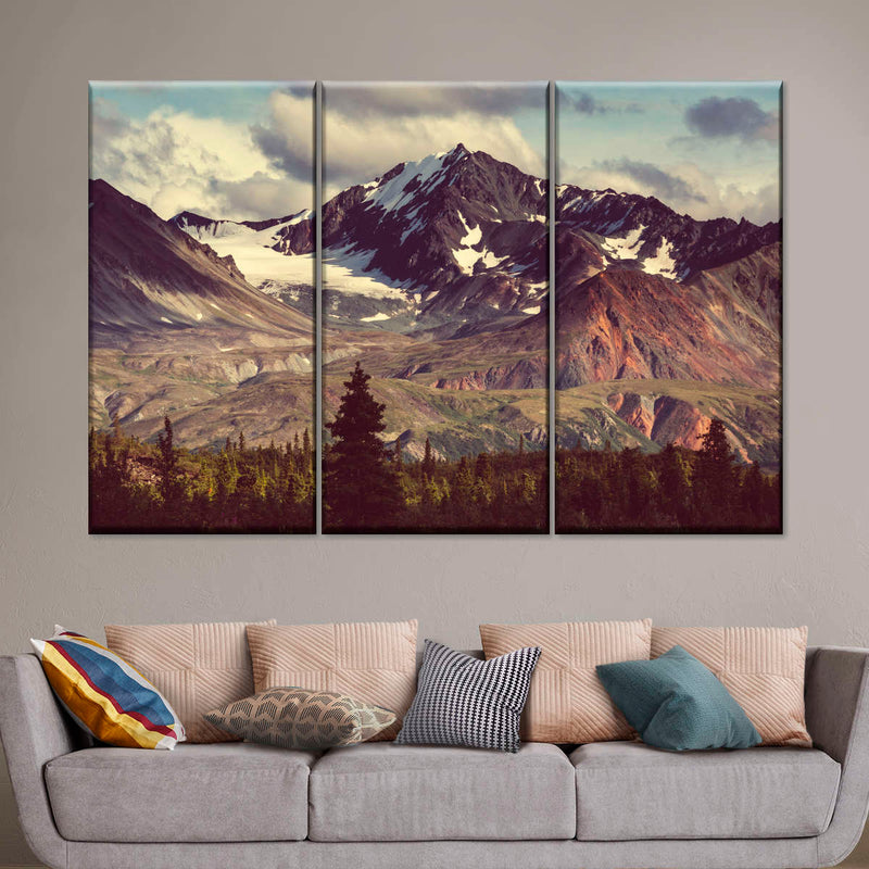 Alaskan Mountains Wall Art