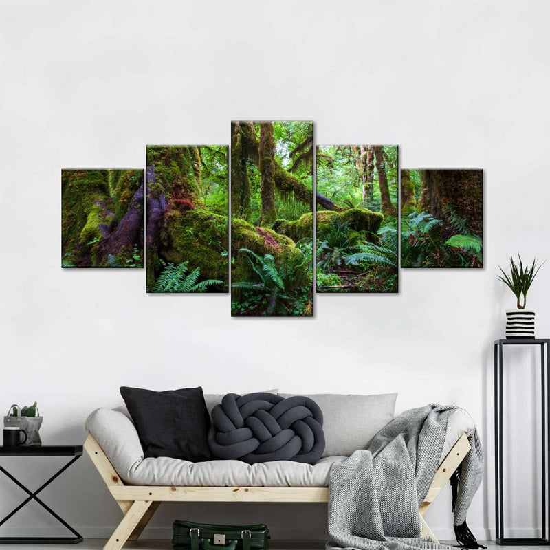 Mossy Rainforest Wall Art