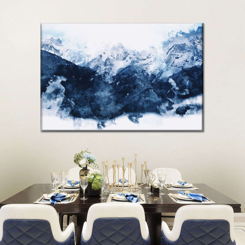 Snowy Mountains Wall Art