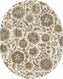 Mack Floral Wool Area Carpet