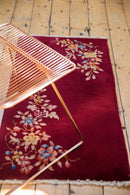 2x4 Vintage Nichols Art Deco Rug Runner