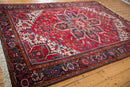 7x9.5 Vintage Mehrivan Carpet