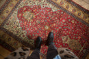 5x7.5 Vintage Romanian Hereke Design Rug