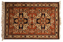 4x6 Vintage Romanian Kazak Design Rug