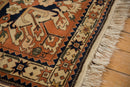 4x6 Vintage Romanian Kazak Design Rug