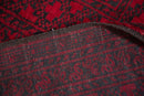 9x12.5 Vintage Afghani Ersari Design Carpet