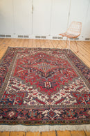 6x8.5 Vintage Heriz Carpet