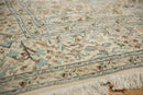 11x11.5 Vintage Tabriz Square Carpet
