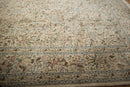 11x11.5 Vintage Tabriz Square Carpet